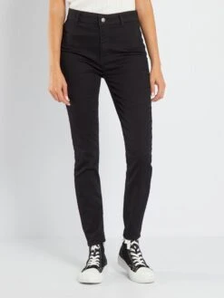 Kiabi Femme - Jean Skinny Fit / Coupe Très Ajustée - Noir - Drest -Pas Cher Mode Séduisante Magasin jean skinny fit coupe tres ajustee noir zq822 2 frb2