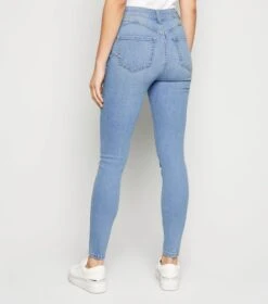 New Look Jean Skinny Jenna Bleu Pâle Sculptant Et Push-up - Drest -Pas Cher Mode Séduisante Magasin jean skinny jenna bleu pC3A2le sculptant et push up 2 scaled 1