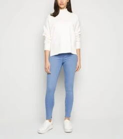 New Look Jegging Emilee Bleu Pâle Sculptant Et Push-up - Drest