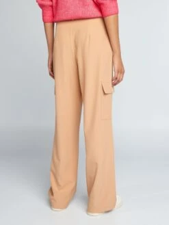 Kiabi Femme - Pantalon Avec Poches à Rabat - MACAROON - Drest -Pas Cher Mode Séduisante Magasin pantalon avec poches a rabat marron azz44 2 frb3