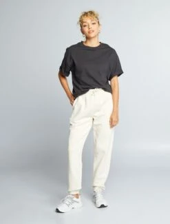 Kiabi Femme - Pantalon De Jogging - Beige - Drest