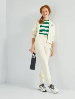 Kiabi Femme - Pantalon De Jogging 'New York' - Beige - Drest