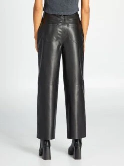 Kiabi Femme - Pantalon En Simili - Noir - Drest -Pas Cher Mode Séduisante Magasin pantalon en simili noir ajj44 2 frb3