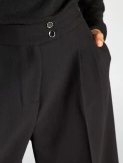 Kiabi Femme - Pantalon Large à Taille Haute - Noir - Drest -Pas Cher Mode Séduisante Magasin pantalon large a taille haute noir ajj43 1 frb5