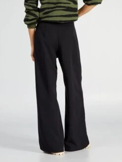 Kiabi Femme - Pantalon Large - Noir - Drest -Pas Cher Mode Séduisante Magasin pantalon large noir bfj28 2 frb3