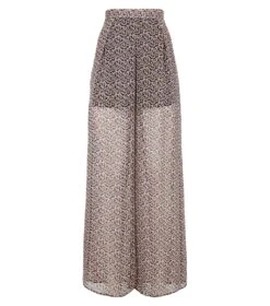 New Look Pantalon Large Rose à Imprimé Floral En Mousseline - Drest -Pas Cher Mode Séduisante Magasin pantalon large rose C3A0 imprimC3A9 floral en mousseline 3 scaled 1