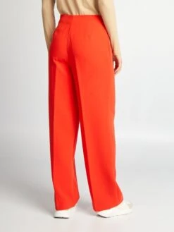 Kiabi Femme - Pantalon Regular En Twill - ROUGE FIRE - Drest -Pas Cher Mode Séduisante Magasin pantalon regular en twill rouge bac49 1 frb4