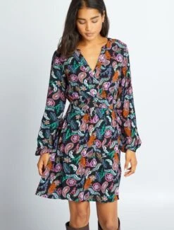 Kiabi Femme - Short Crepon Dress - CRUSHBACK - Drest