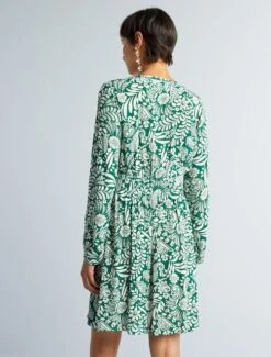Kiabi Femme - Robe Courte En Crépon - Vert - Drest -Pas Cher Mode Séduisante Magasin robe courte en crepon vert aiw86 3 frf4