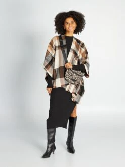 Kiabi Femme - Robe Longue En Maille Côtelée - REAL BLACK - Drest -Pas Cher Mode Séduisante Magasin robe longue en maille cotelee real black azz83 1 frb5