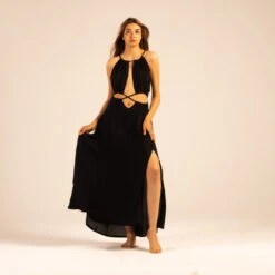 Guya Gang Femme - Robe Shakti Noir - Drest