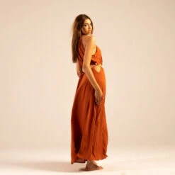 Guya Gang Femme - Robe Shakti Terracotta - Drest -Pas Cher Mode Séduisante Magasin summer studio 2023 685 768x768 1