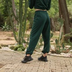 Guya Gang - Sweatpants - Pine - Drest -Pas Cher Mode Séduisante Magasin sweatpants women green 3