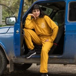 Guya Gang - Sweatpants - Honey - Drest -Pas Cher Mode Séduisante Magasin sweatpants women yellow 2